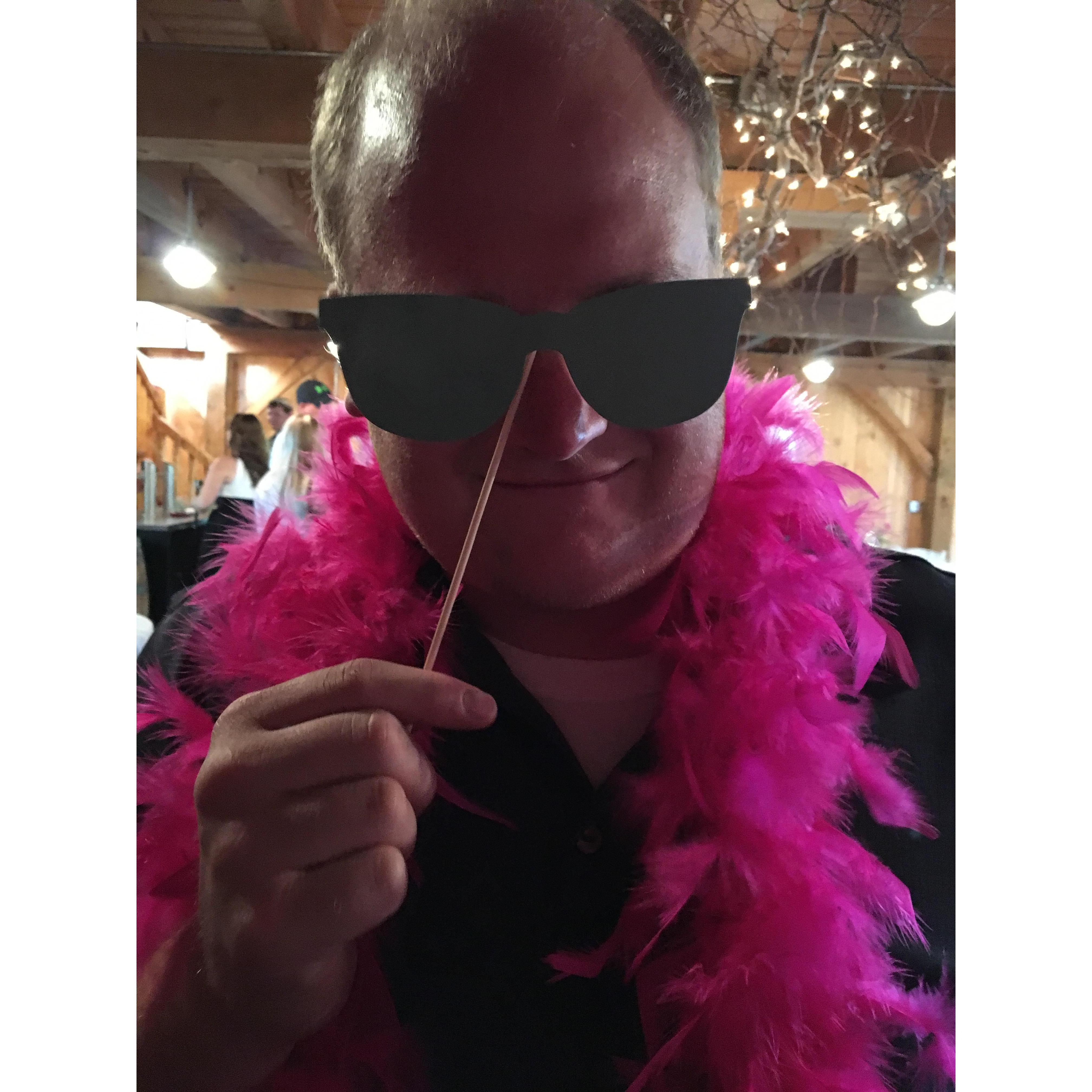At a friend's wedding in Decorah, IA.