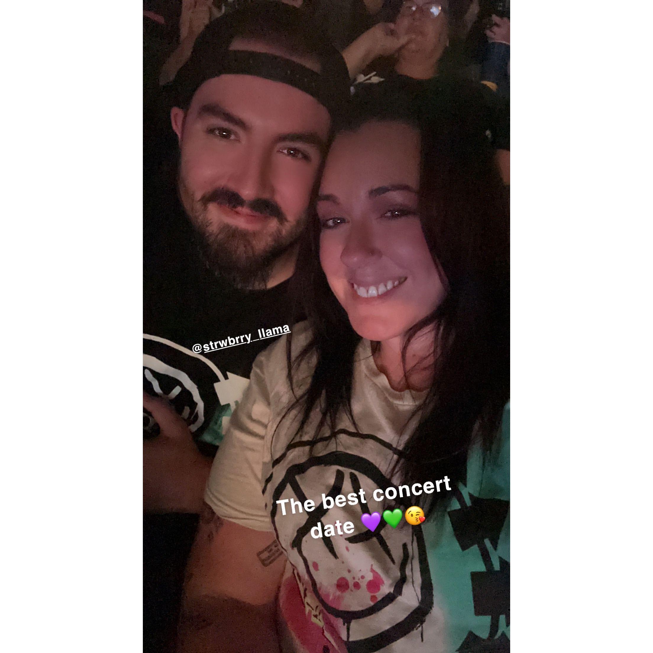 Doing one of our favorite activities-concerts!