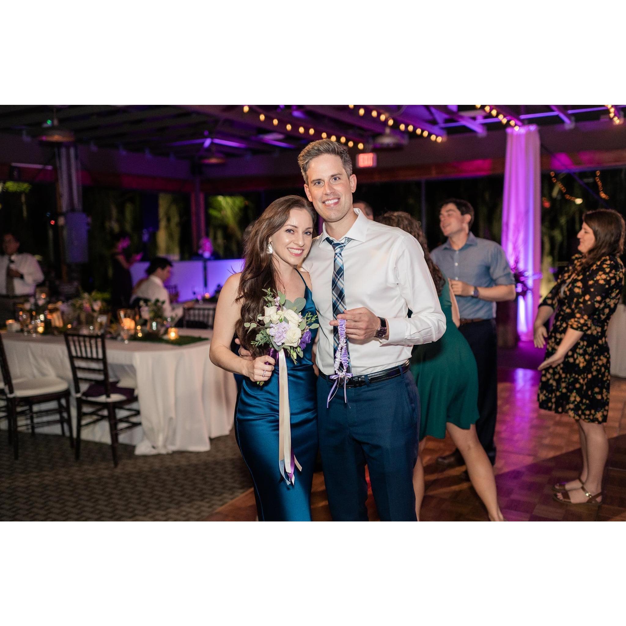Vicky's wedding, where Mikaela fully embarrassed Rick and dove for the bouquet. He proposed three weeks later, so clearly it worked.