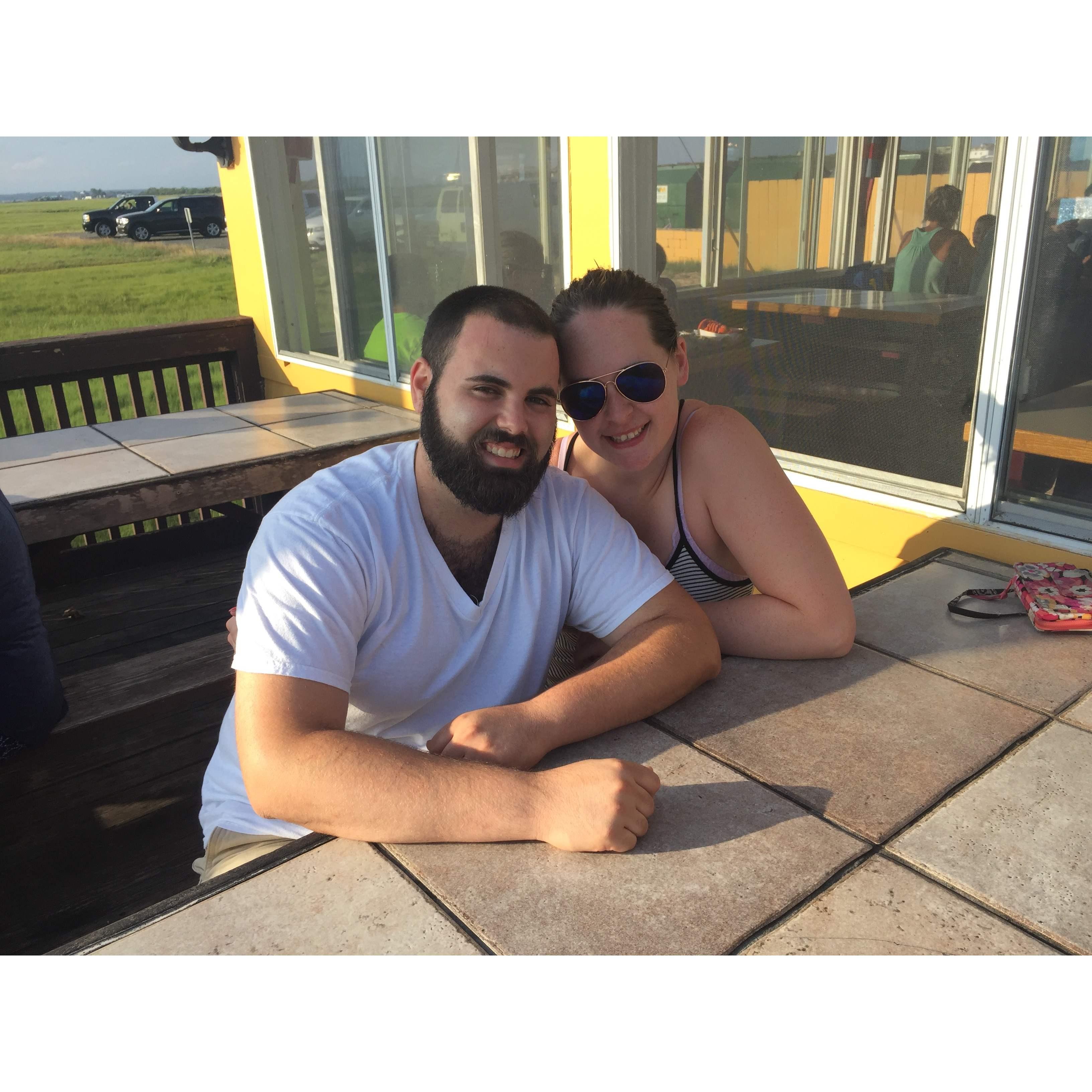 Family vacation to Salisbury beach with Leah's family.