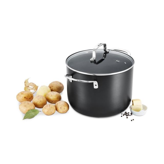 The Cellar Hard-Anodized Aluminum 8-Qt. Covered Stockpot, Created for Macy's