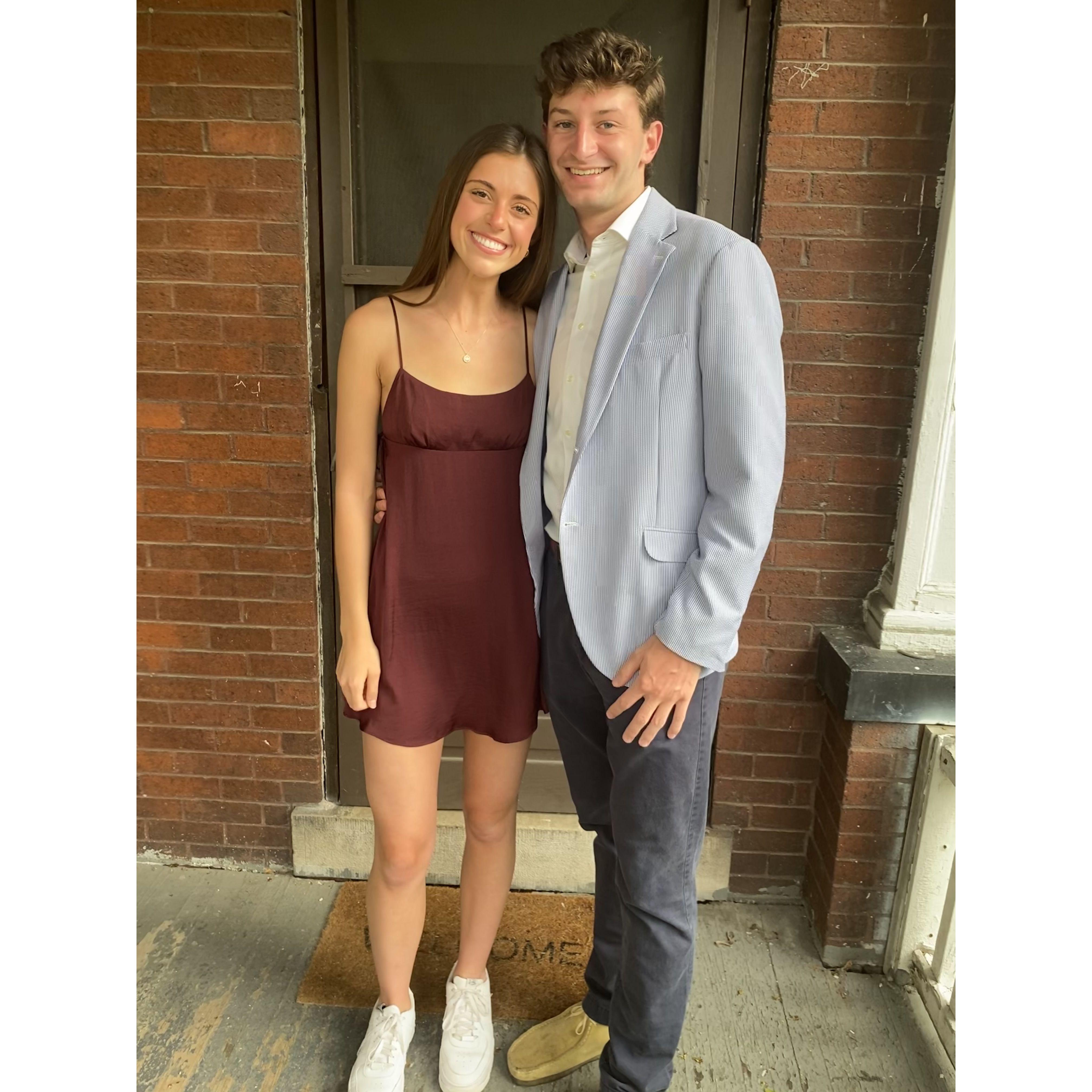 Our first "date party" together at Ohio State!