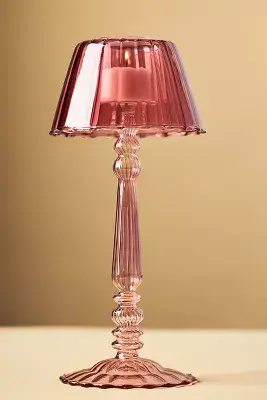 Maisy Glass Lamp Candle Holder