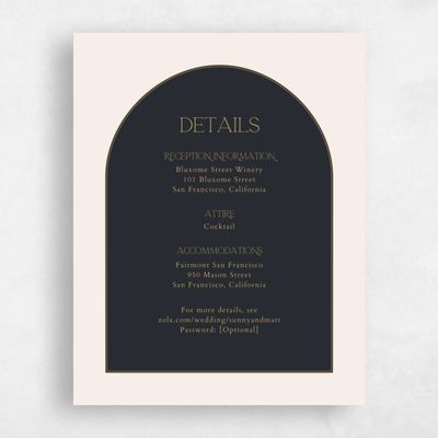 Ebony, Black Wedding Enclosure - Tramonti