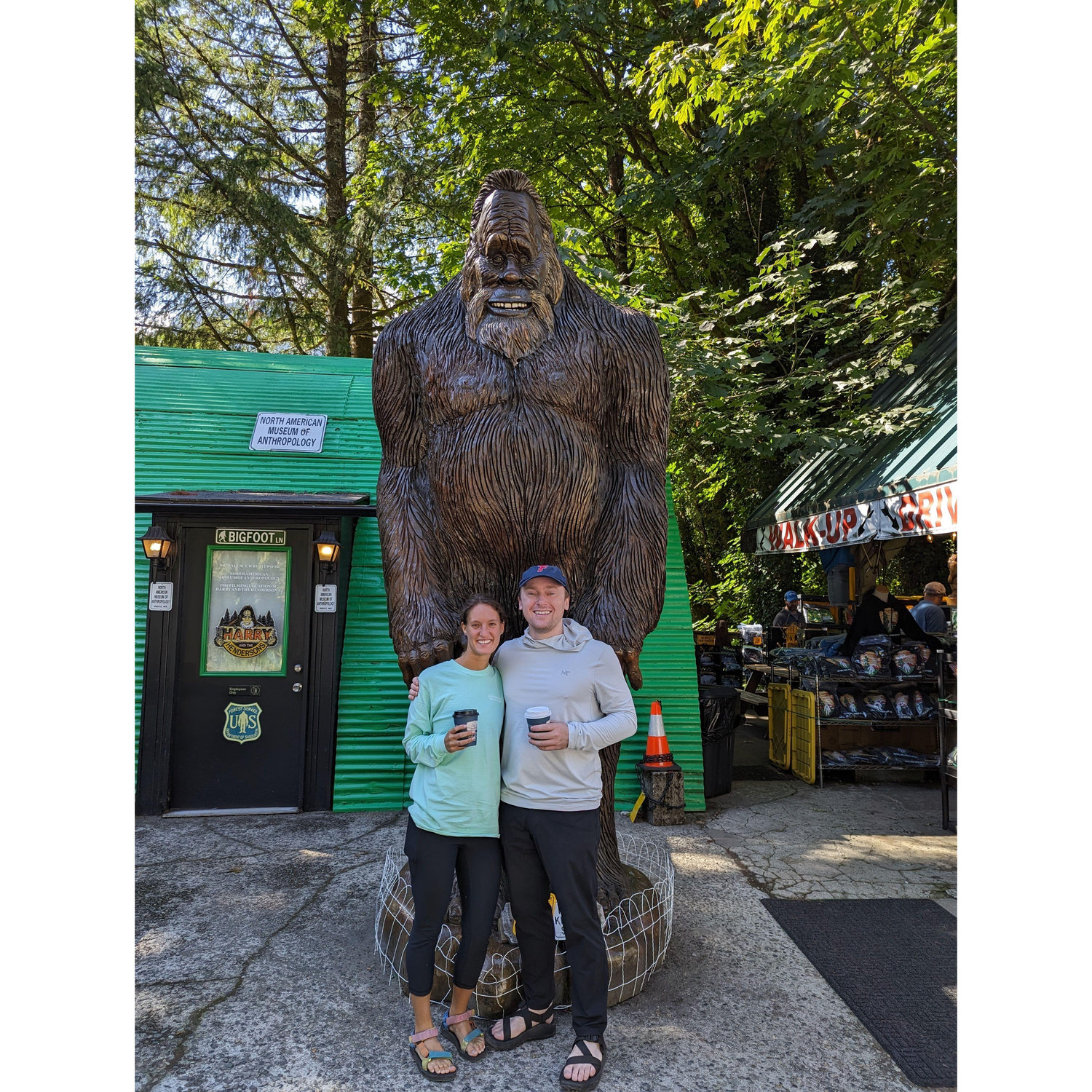 Just a bunch of COFFEE and SASQUATCHES