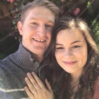Eric asked and Sadie said yes! Dow Gardens 2019