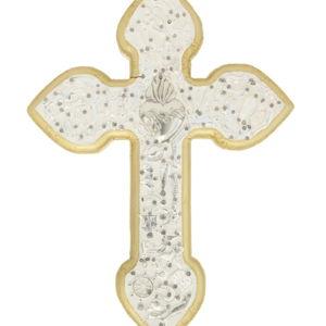 Wooden Wall Cross with Milagritos, Large