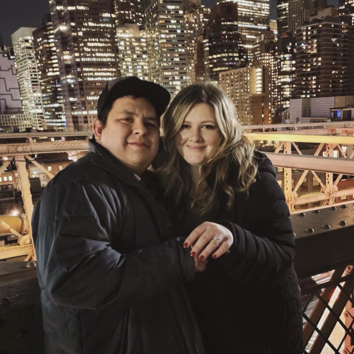 Our engagement on December 4, 2022, on the Brooklyn Bridge, was magical. The atmosphere of NYC at Christmas time made it an unforgettable night and truly the best moment.
