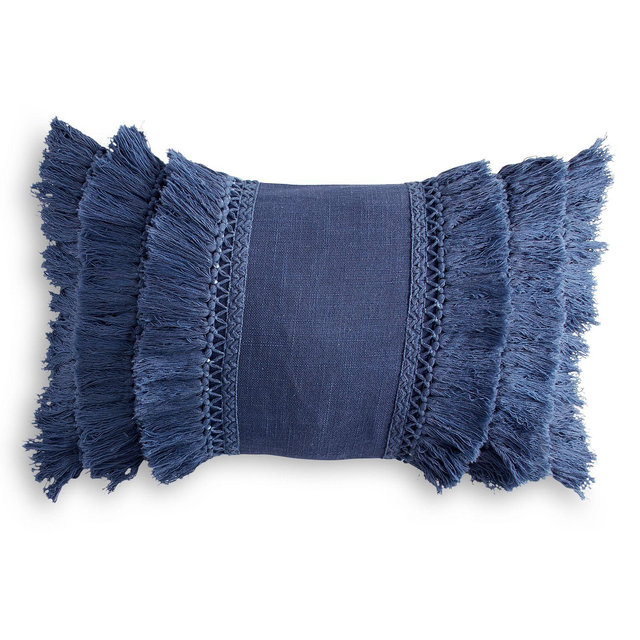 Peri Home Fringe Decorative Pillow, 12" x 18"