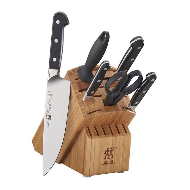 ZWILLING Pro 7-pc Knife Block Set - Bamboo