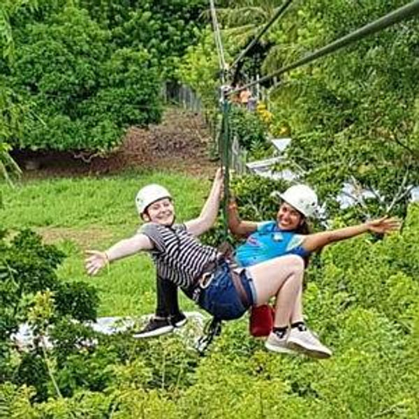 Honeymoon Zipline, Sloth, & Monkey Excursion