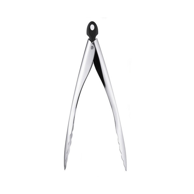 Cuisipro 9.5 Inch Stainless Steel Locking Tempo Tongs