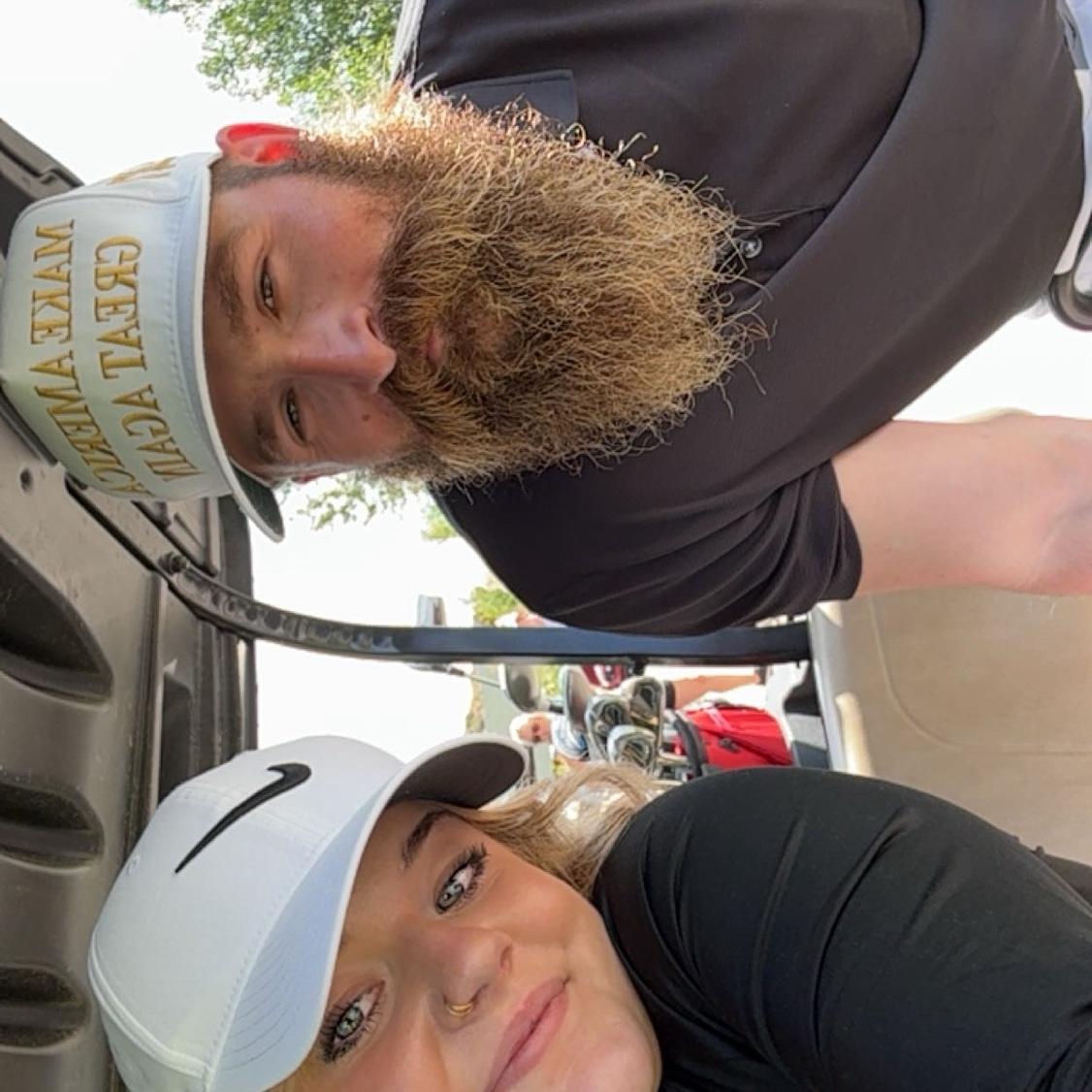 golfing