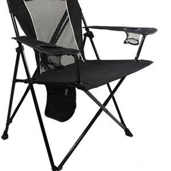 Kijaro Foldable Camping Chair (Black)