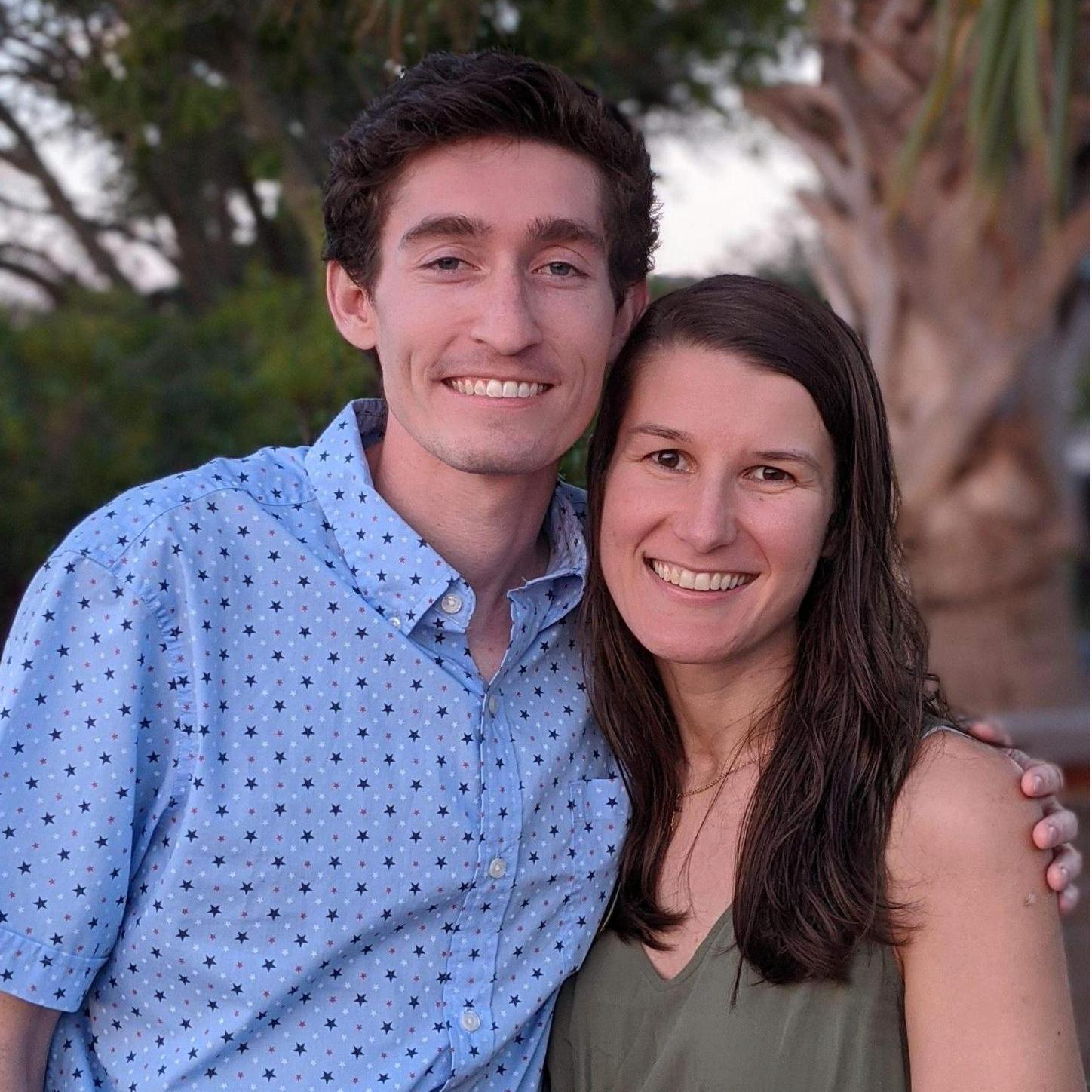 Henry's mom took this picture when we went out to dinner the night before he proposed in Hilton Head.