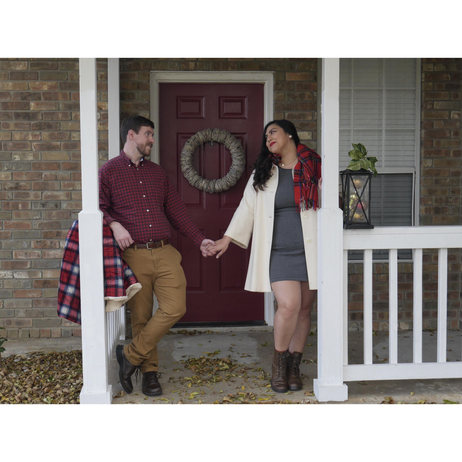 Our first house.