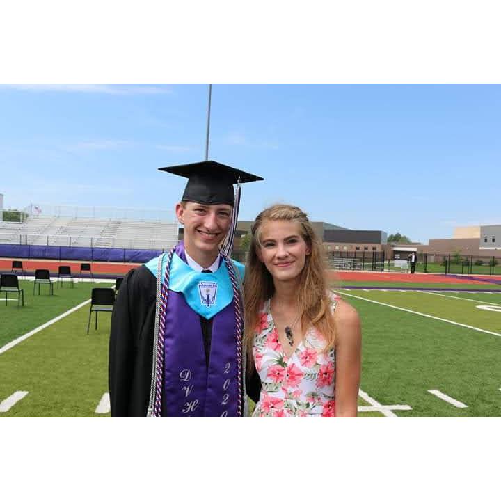 Chris' Graduation July of 2020