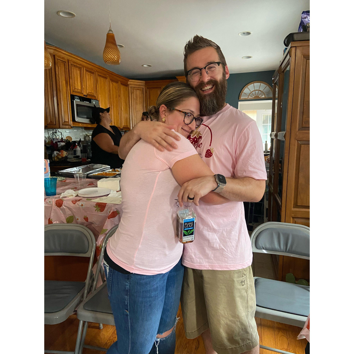 Hugs, they are our favorite.
