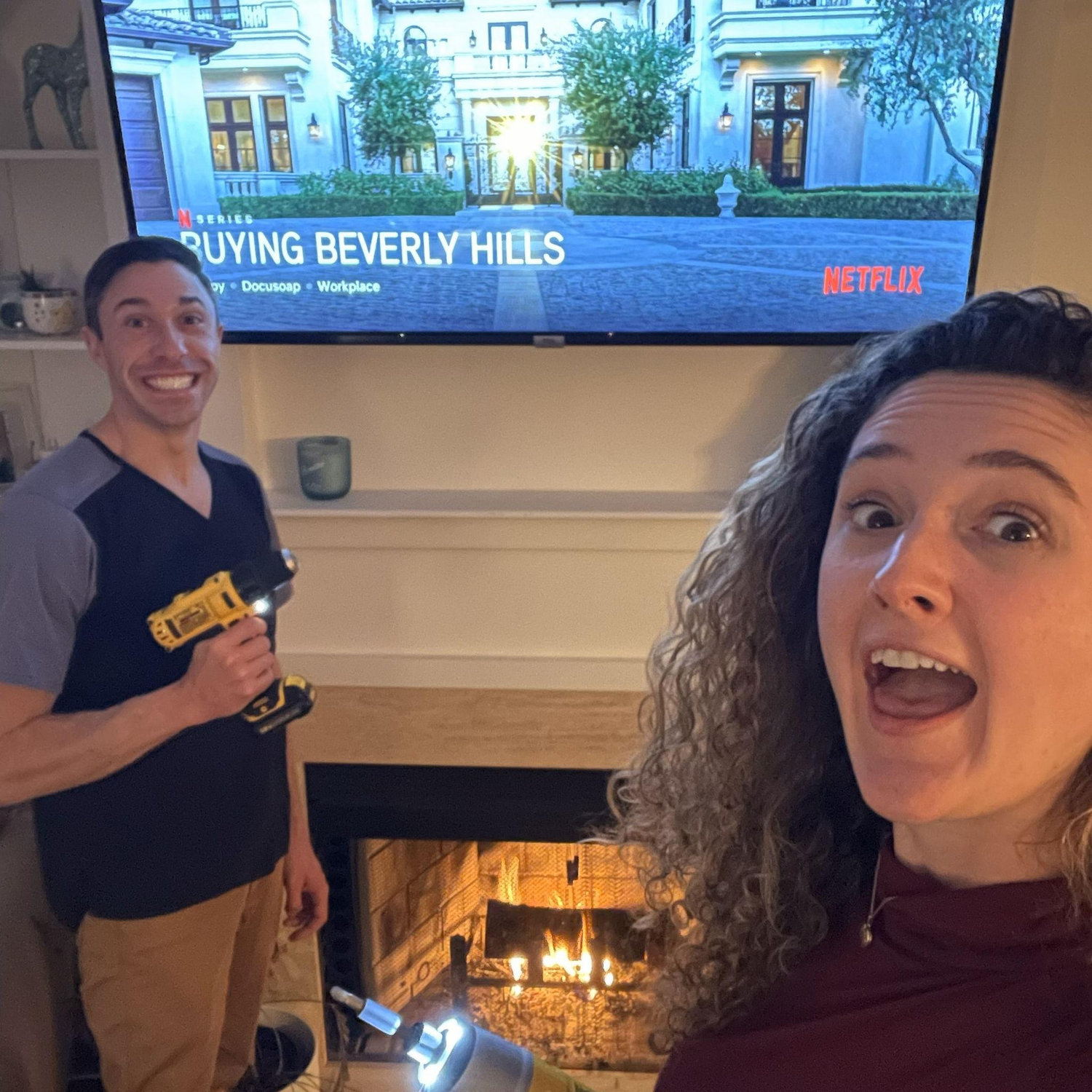 Mounting the TV - 3 years later and it has still not fallen off the wall, but we're prepared for when it will