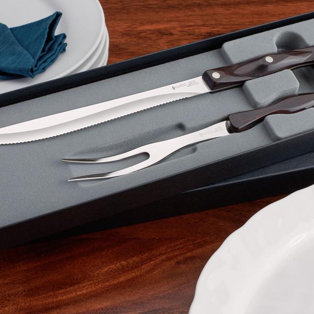 Carving Set in Gift Box (*Color: Pearl)