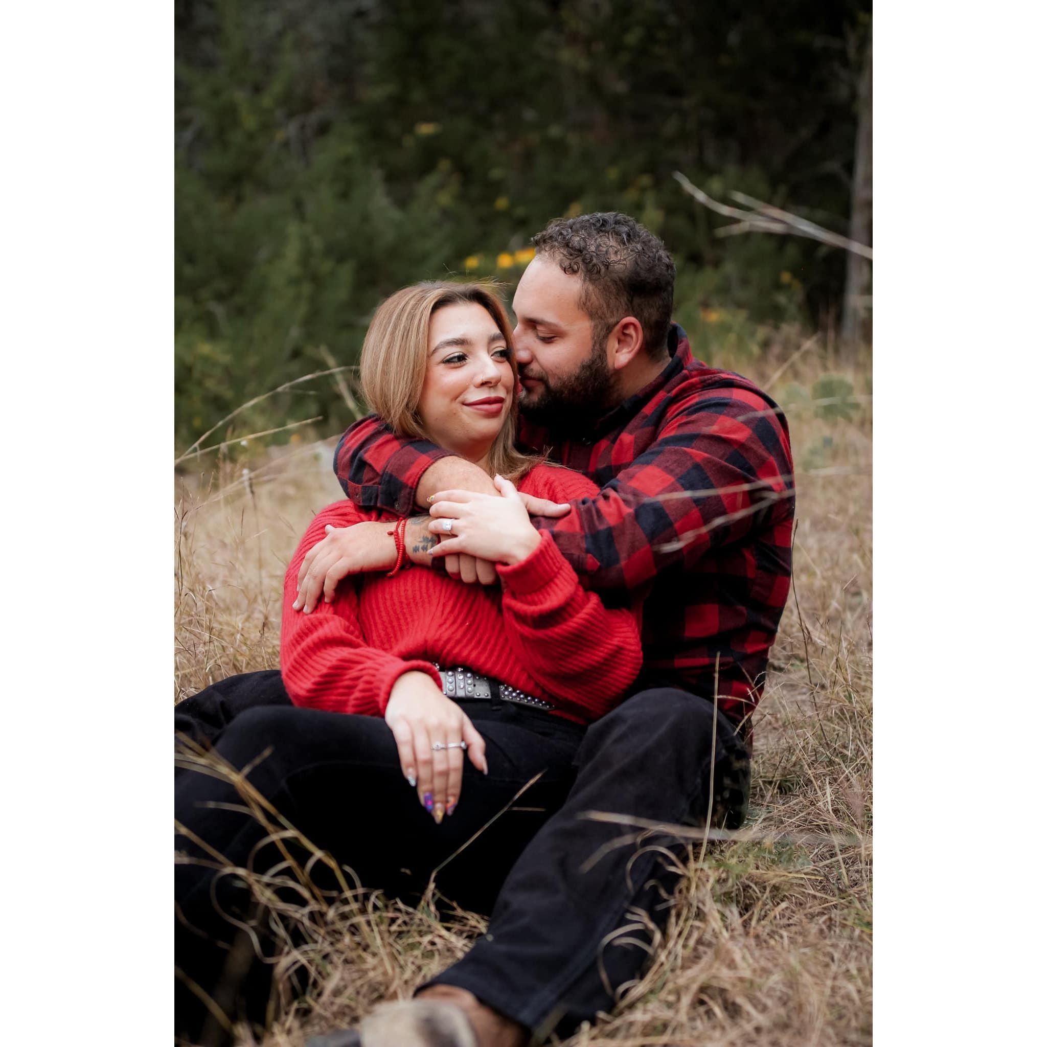 Our second year taking Christmas photos