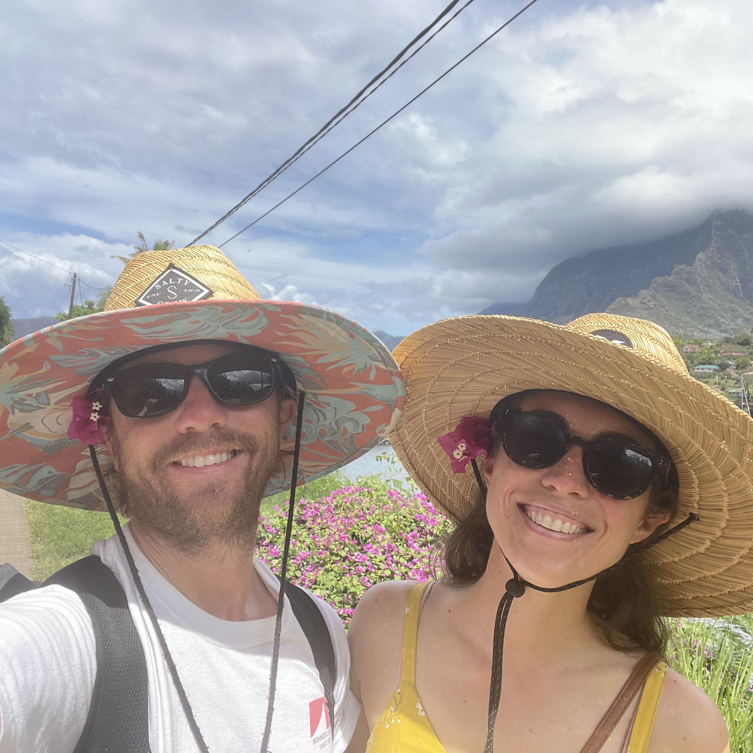 The day we arrived in Hiva Oa, after 20 days at sea