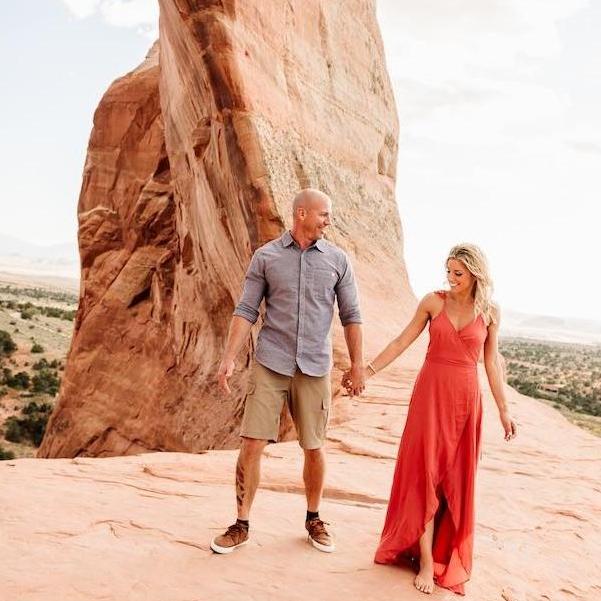 Engagement Photoshoot in Moab