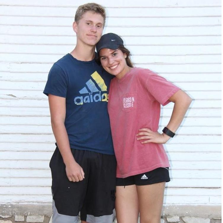one of our very first pictures together in 2017!