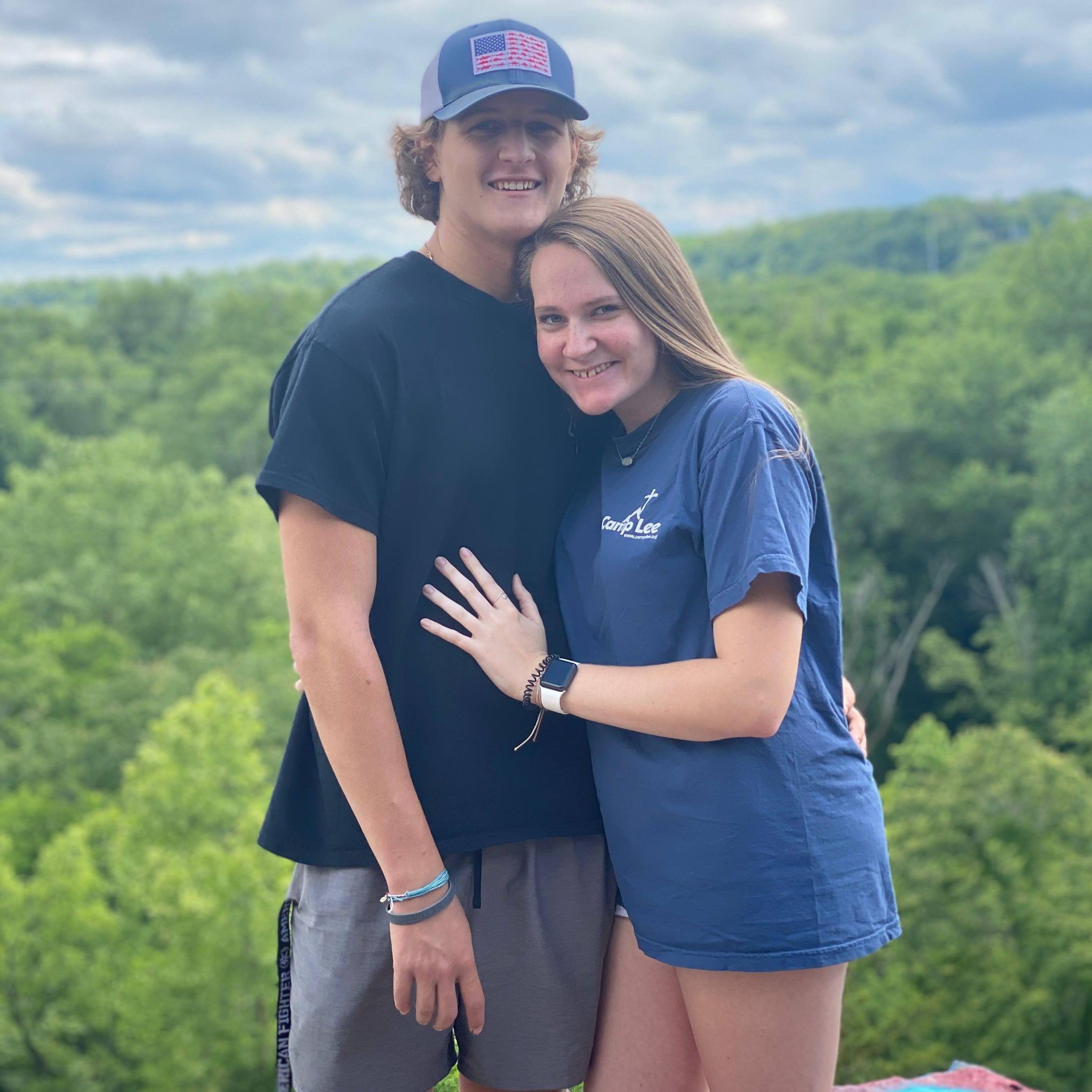 One of the first pictures we ever took together when we were little 16-year-olds