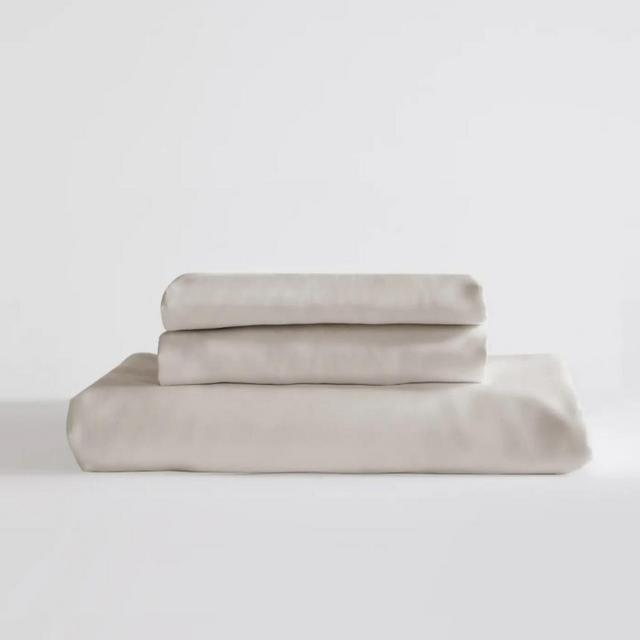 Full Bamboo Fitted Sheet Set, Sand