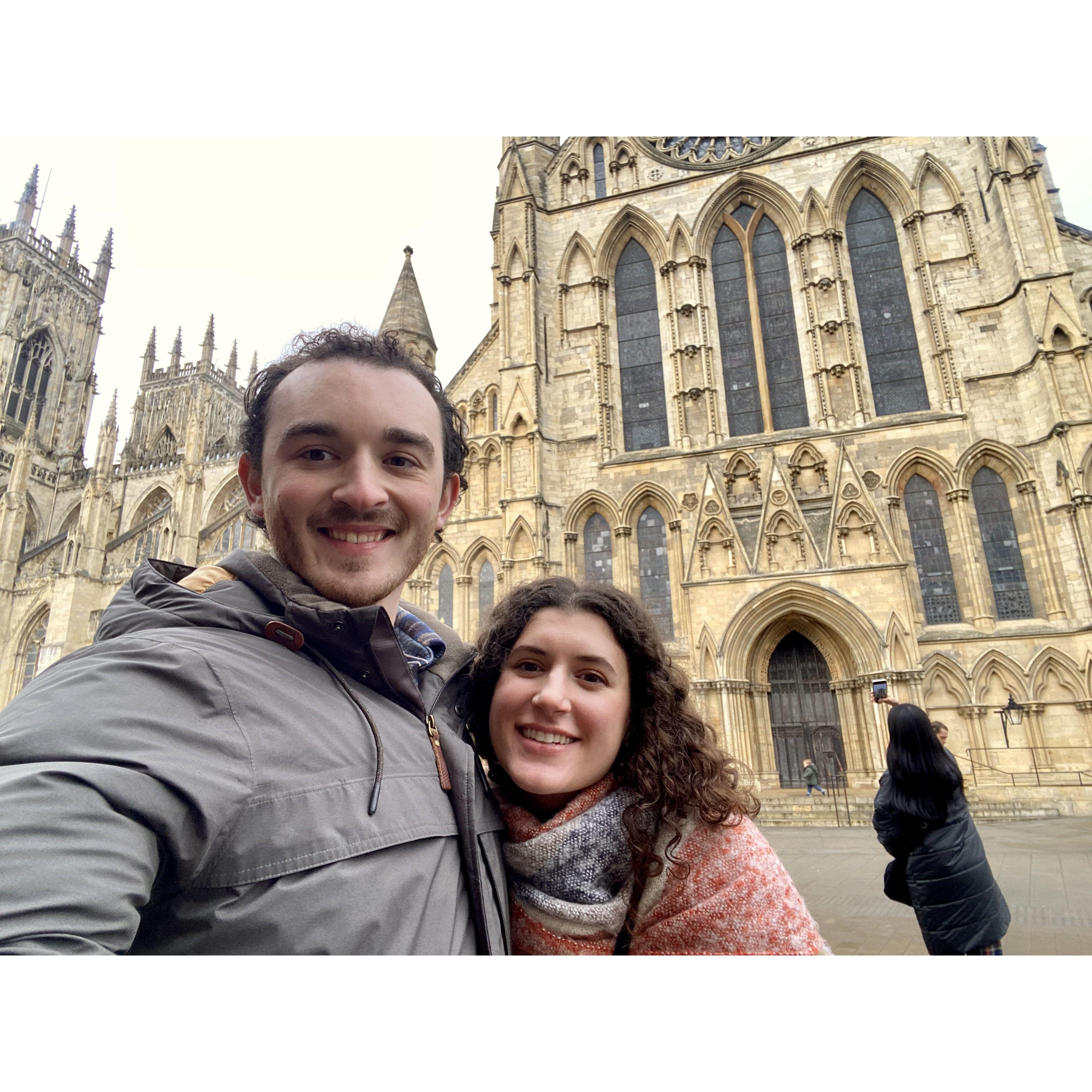 One of our favorite places- York, England at Christmas!