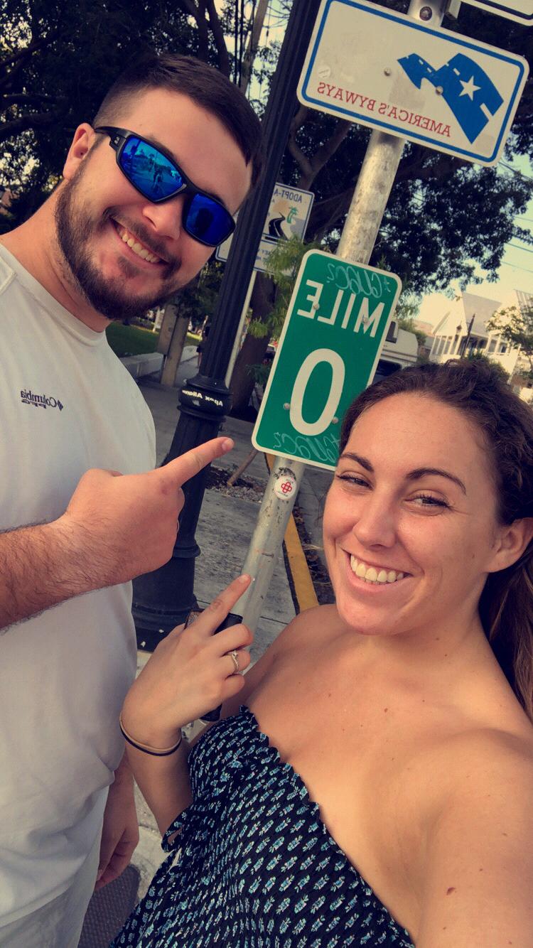 Mile Marker 0. Key West, FL!