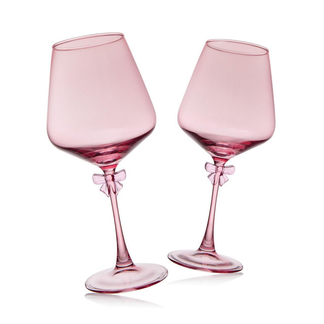 Godinger Bow Wine Glass, Set of 2