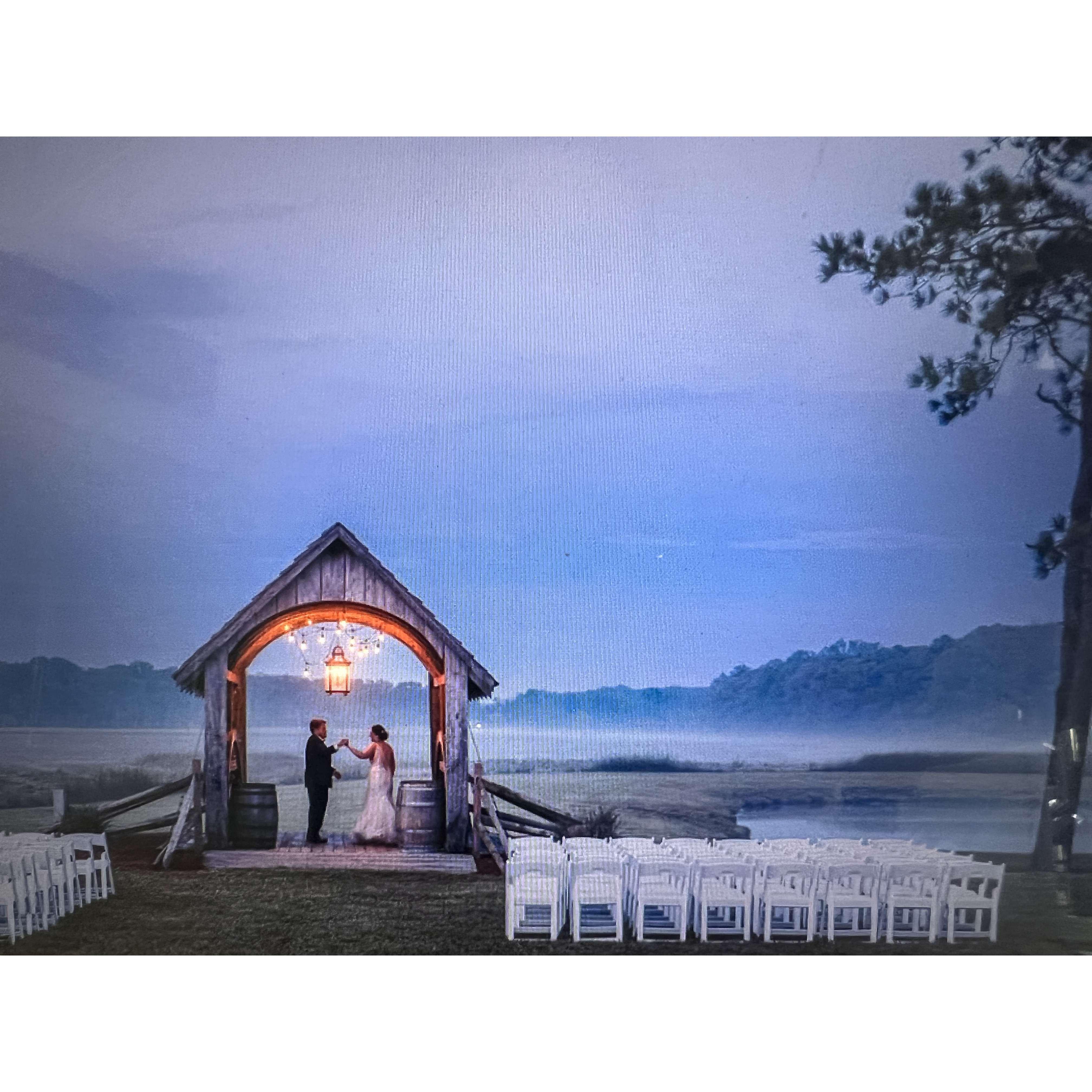 Ceremony to be held at The Covered Bridge