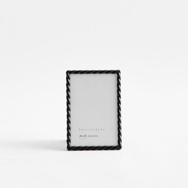 Rope Frame, 4"x6" - Bronze