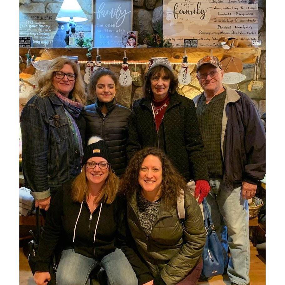 In Northern Michigan with Natalie's family