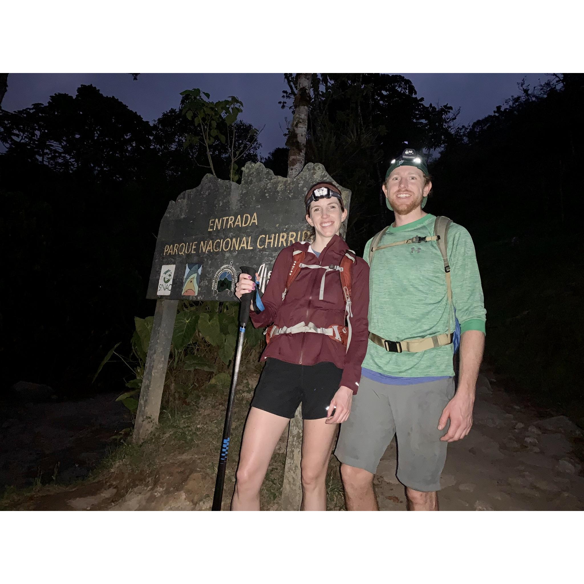 Hiking up Mt. Chirripo in Costa Rica