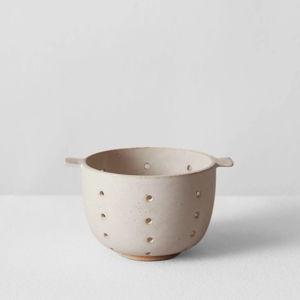 Rebecca Williams Berry Colander | Matte White