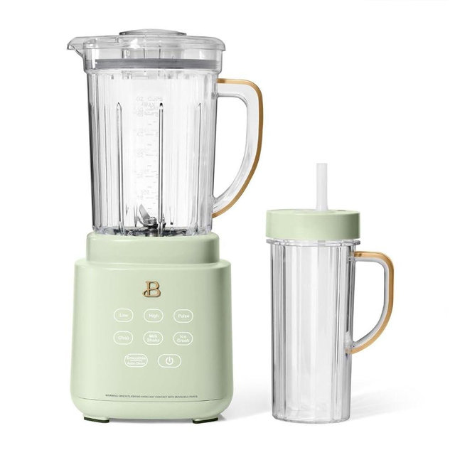 Beautiful PowerExact Blender System, by Drew Barrymore (Sage Green)