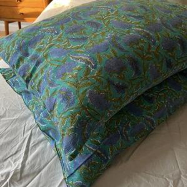 Block Print Pillow Cover Set