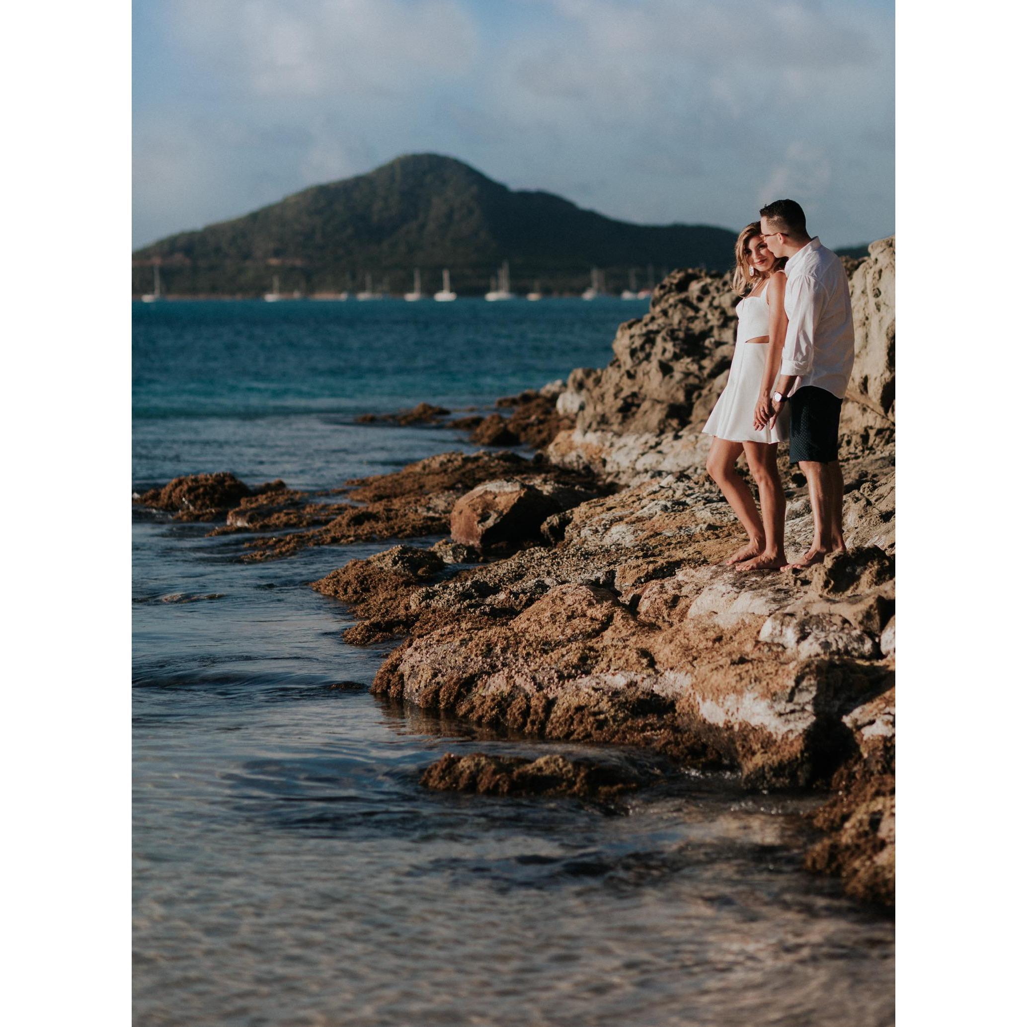 Surprise Engagement Shoot in Antigua