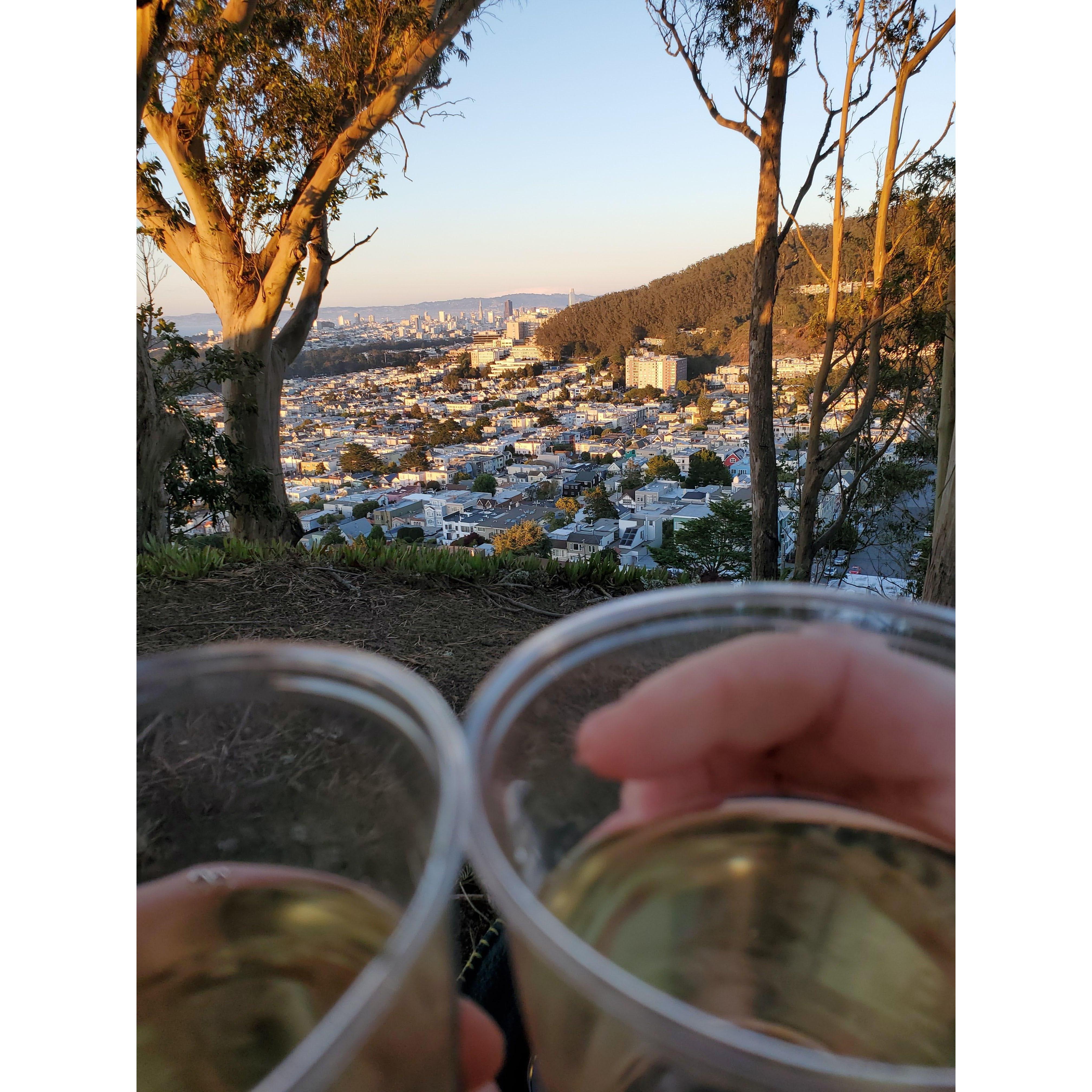 wine with a view