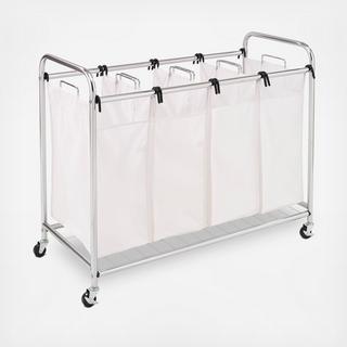 Heavy-Duty Quad Laundry Sorter