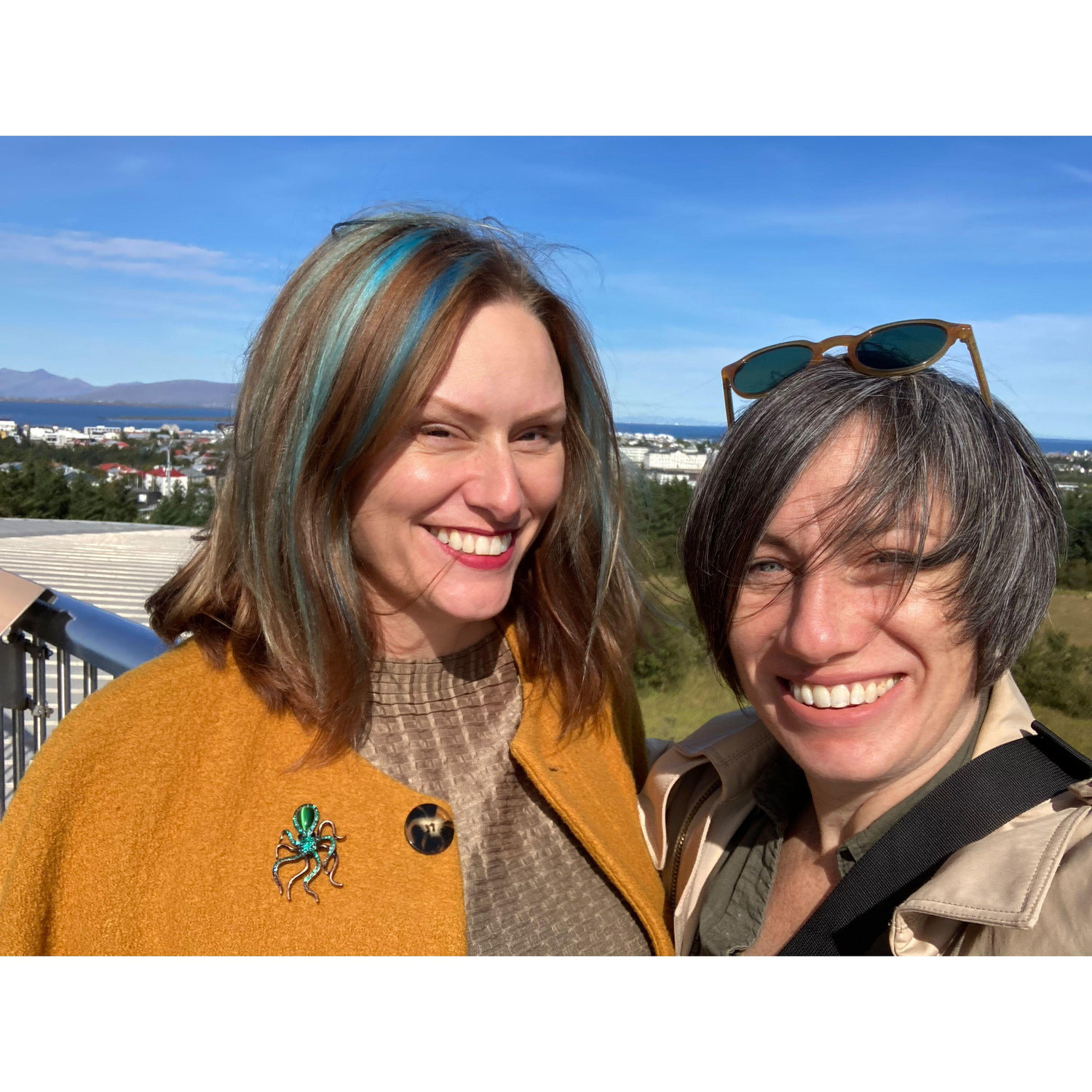 Our first time in Iceland together.