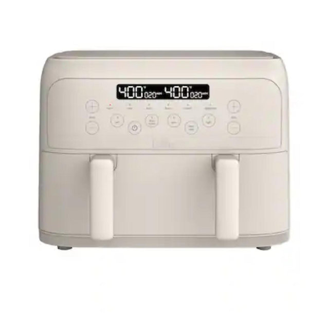 Bella - 4-qt. TriZone Air Fryer - Oatmilk