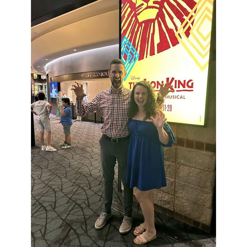 Our first musical together.