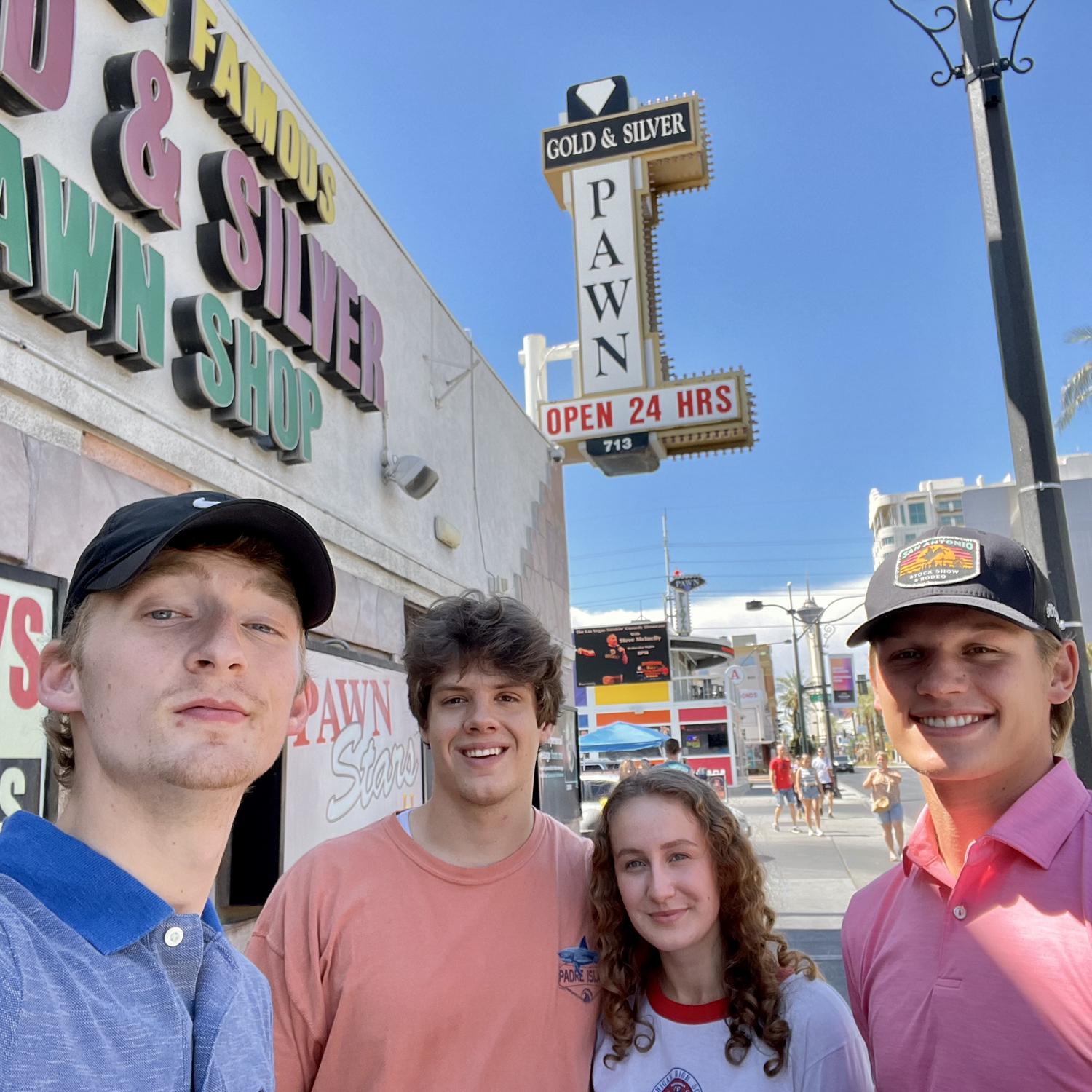 Trip to Vegas: The infamous Pawn Stars shop with Ethan's friends!