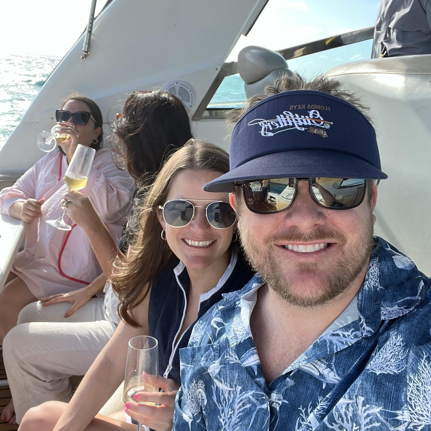 Boating with Mimosas in Mexico - Isla Mujeres, MX