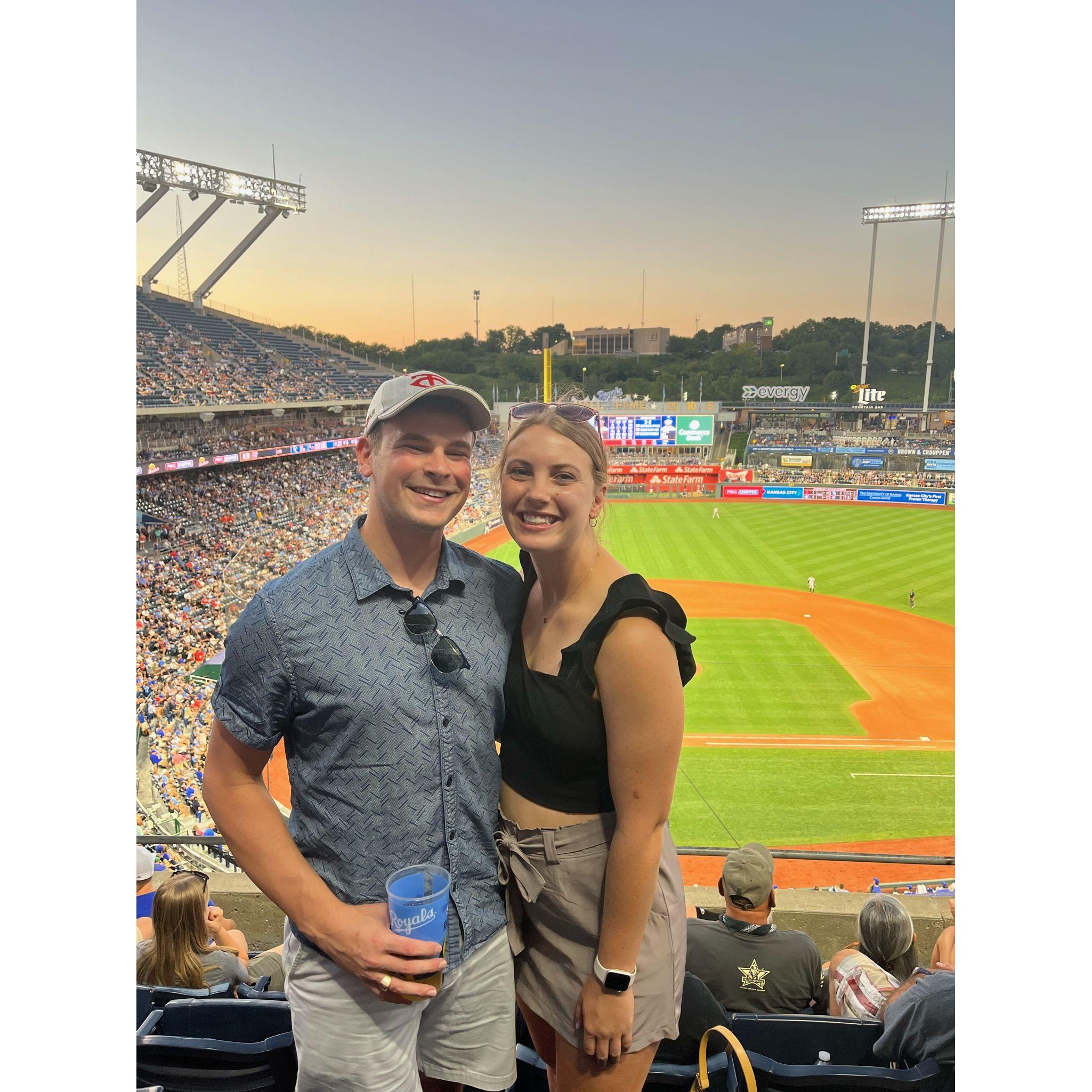 We got the chance to take in a Royals game (and a surprise Jake Owen performance afterwards) when visiting Kansas City!