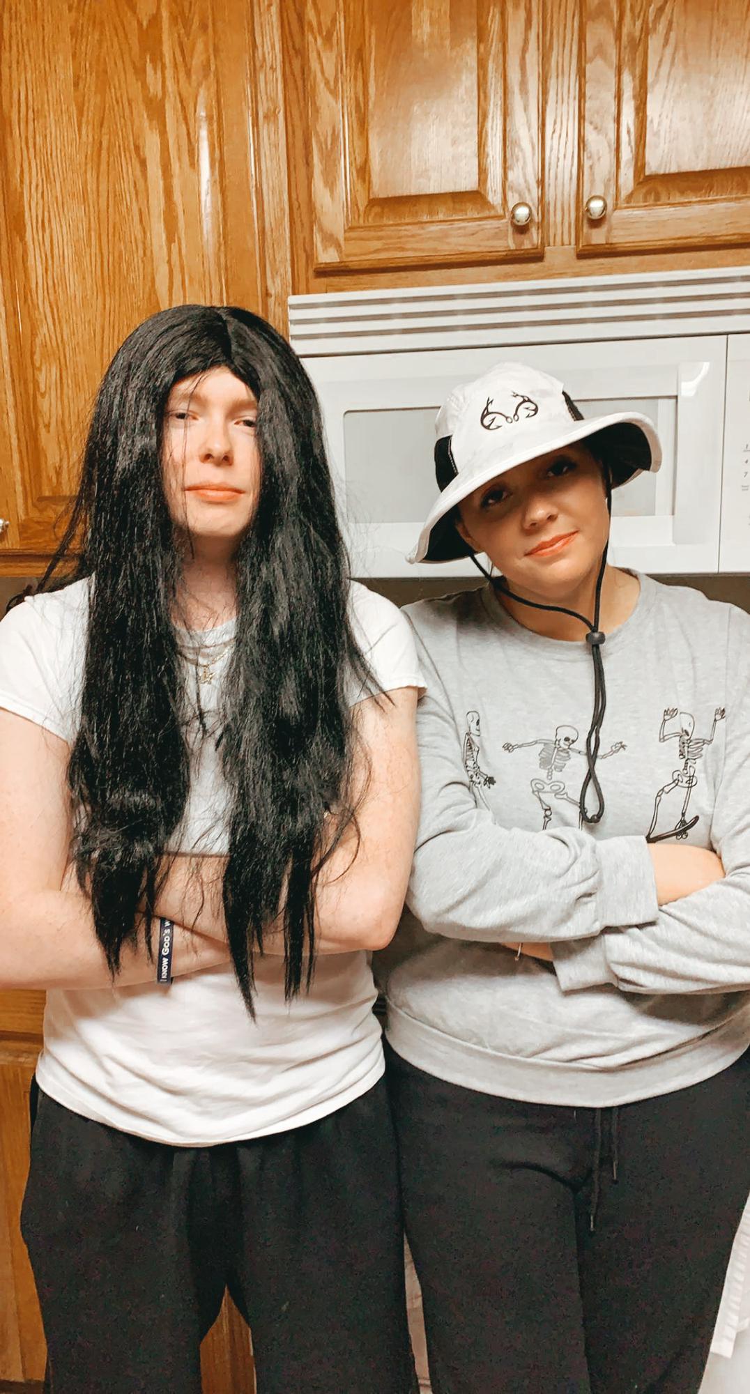 We weren’t dating yet when this was taken, but this is our first picture together. Shoutout to Madi & Cole for the fun wedding where we actually became friends (instead of just awkward coworkers)!